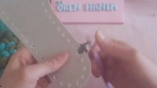女士凉鞋编织教学视频